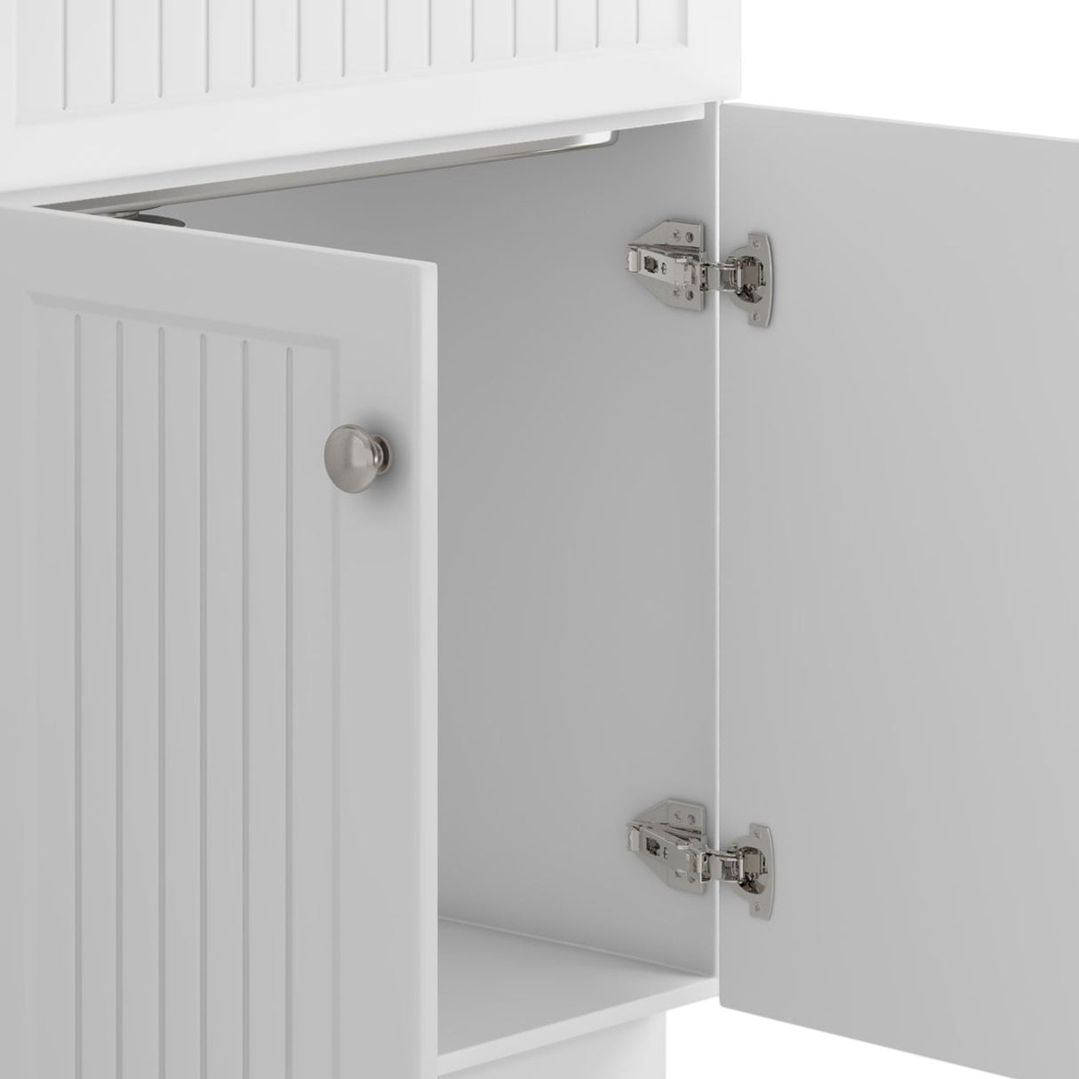 Beckham - Laundry Cabinet & Faucet And Stainless Steel Sink by Simpli-Home | Bel Furniture