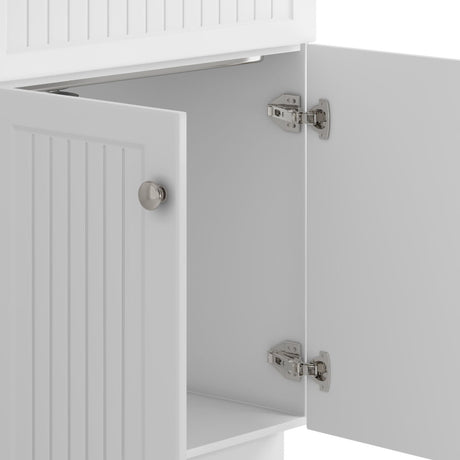 Beckham - Laundry Cabinet & Faucet And Stainless Steel Sink by Simpli-Home | Bel Furniture
