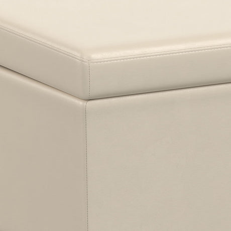 Avalon - Multifunctional Storage Ottoman Bench by Simpli-Home | Bel Furniture