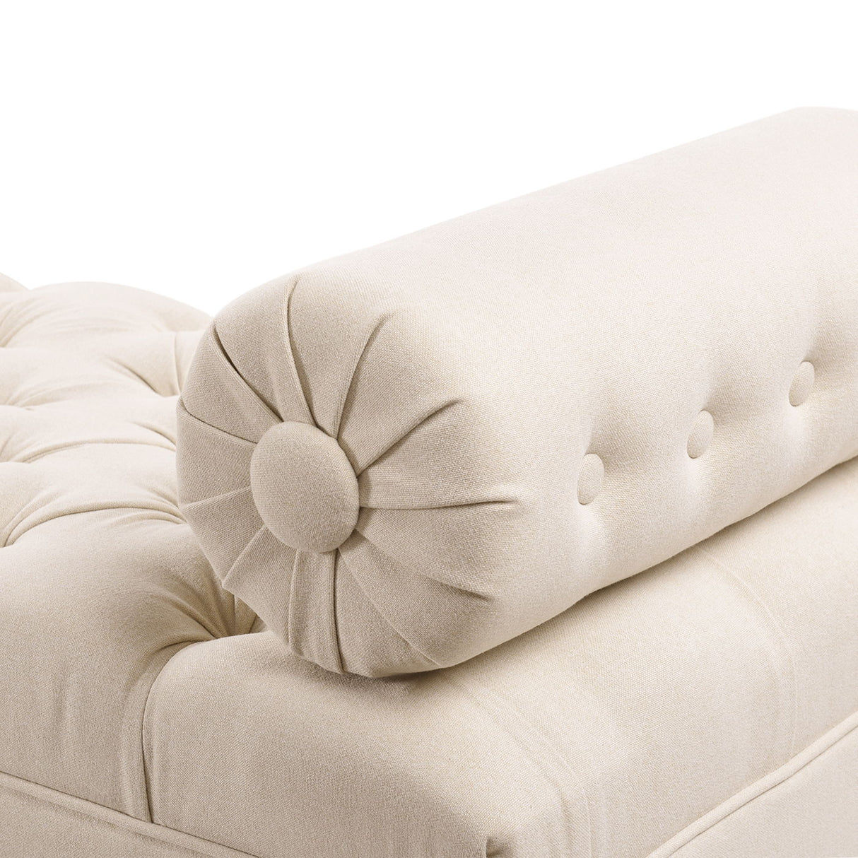 Lewis Bolster - Arm Entryway Bench by Jennifer Taylor Home | Bel Furniture