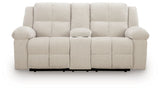Orlen - Double Reclining Loveseat With Console - Winter