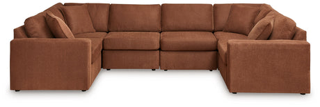 Modmax - Spice - Sectional Light Brown 6 Pc. Sectional by Signature Design by Ashley® | Bel Furniture