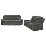 Kennett - Chenille Power Reclining Sofa Set