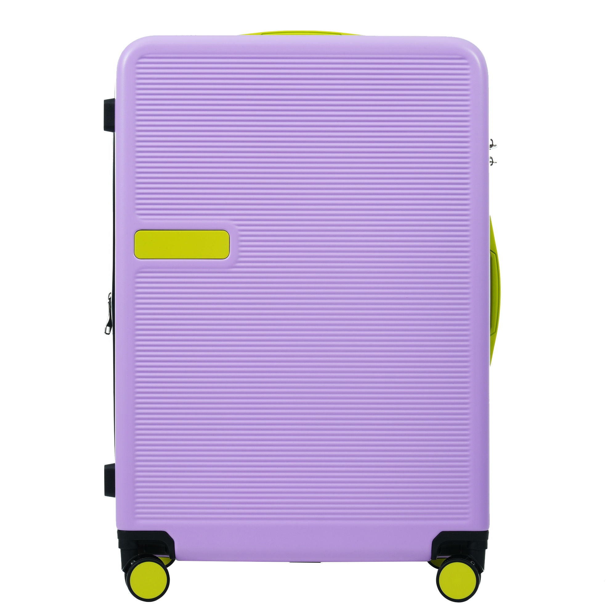 Hardshell Luggage Sets 3 Pieces Contrast Color Suitcase With Spinner Wheels And Tsa Lock 20" 24" 28" Available