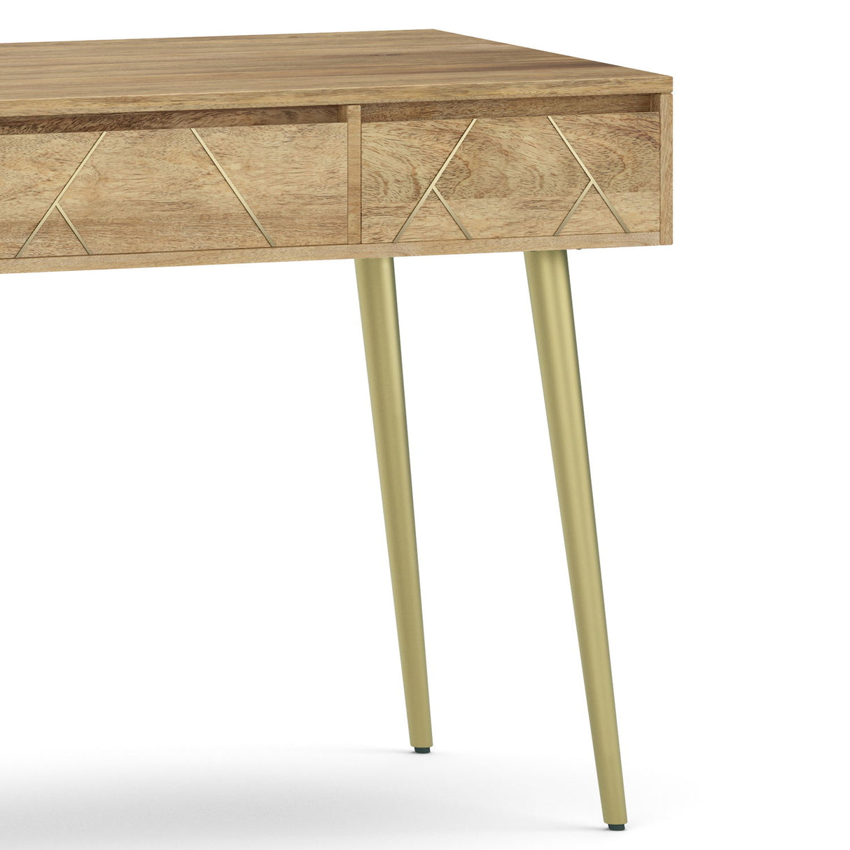 Jager - Desk - Natural by Simpli-Home | Bel Furniture