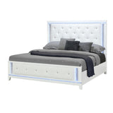 Adalid - Contemporary Bed With LED Lights