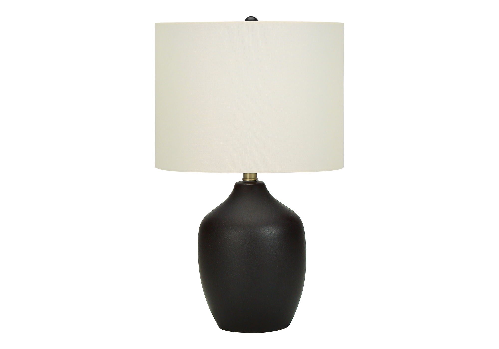 Lighting, Table Lamp, Ceramic, Transitional - Black / Cream