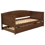Bozeman - Wood Twin Daybed With Trundle - Medium Walnut by Coaster Fine Furniture | Bel Furniture