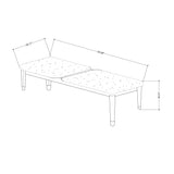 Brenda - Bedroom Bench With Padded Seating - Gray