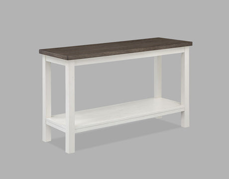 Dakota - Coffee Table With Casters White Sofa Tables by Crown Mark | Bel Furniture