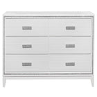 Almera - Glitter Dresser - White