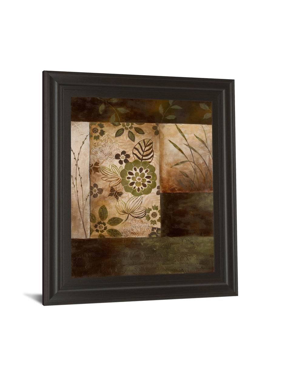 Evening Forest I By Nan - Framed Print Wall Art - Green