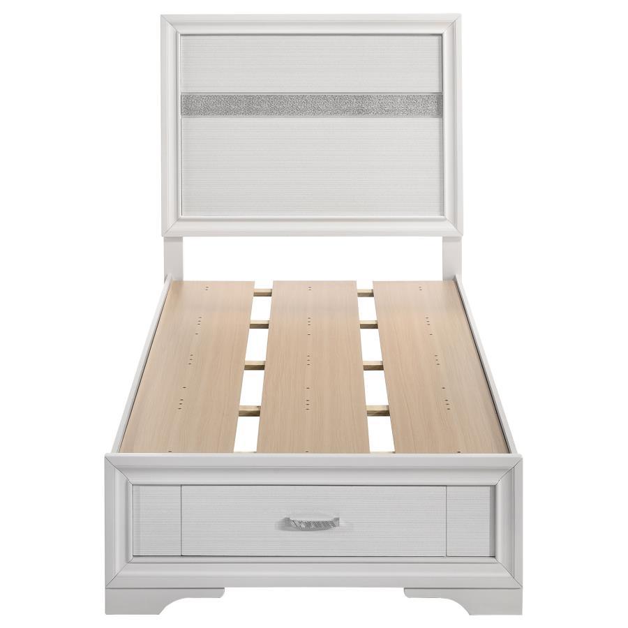 Miranda - Wood Storage Panel Bed