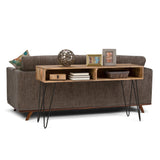 Hunter - Console Sofa Table - Natural by Simpli-Home | Bel Furniture