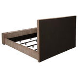 Senna - Upholstered Audio Flame Visualizer Bed by Coaster Fine Furniture | Bel Furniture