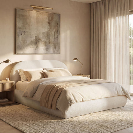Archie Puffy Grounded - Upholstered Platform Bed - view 16