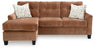 Amity Bay - Sofa Chaise Orange by Benchcraft® | Bel Furniture
