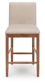 Isanti - Upholstered Barstool (Set of 2) - Light Brown