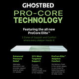 Premium - 14" Foam Mattress With Cooling Ghost Ice Cover And Copper Infused Memory Foam