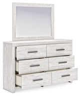 Cayboni - Whitewash - Dresser And Mirror by Signature Design by Ashley® | Bel Furniture