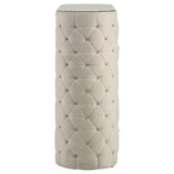 Sonya - 5-Drawer Upholstered Bedroom Chest Of Drawers - Ivory