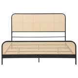Lanewood - Open Cane Rattan Metal Bed
