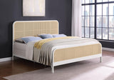 Lanewood - Open Cane Rattan Metal Bed