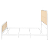 Lanewood - Open Cane Rattan Metal Bed