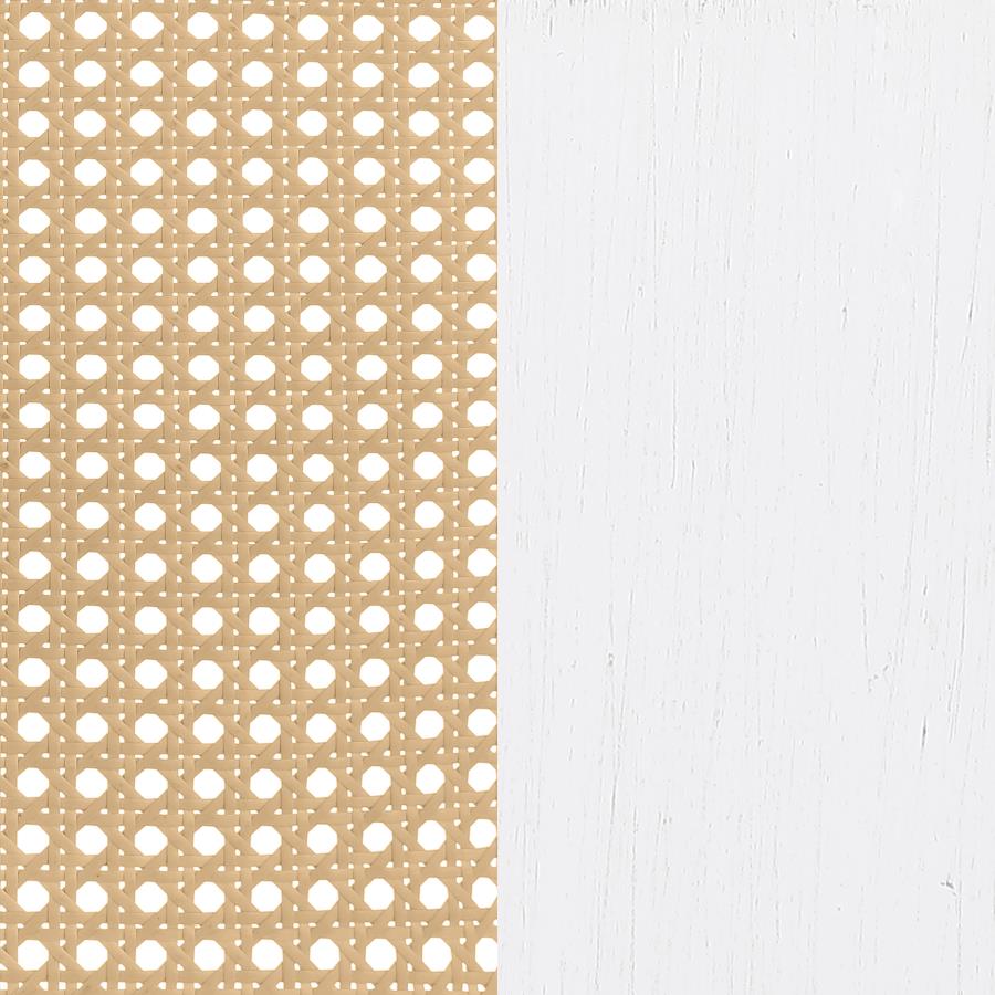 Lanewood - Open Cane Rattan Metal Bed