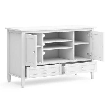Warm Shaker - Transitional Style TV Media Stand - view 8