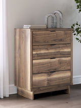 Chirason - Brown - Four Drawer Chest by Signature Design by Ashley® | Bel Furniture