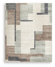 Larkport - Washable Rug Beige 8' x 10' by Signature Design by Ashley® | Bel Furniture