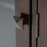 Cosmopolitan - Wide TV Media Stand - Mahogany Brown by Simpli-Home | Bel Furniture