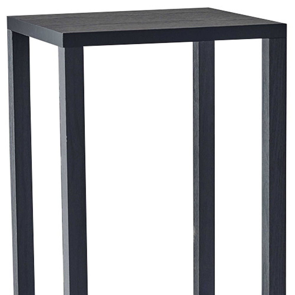 H Basic Book Case End Table - Black