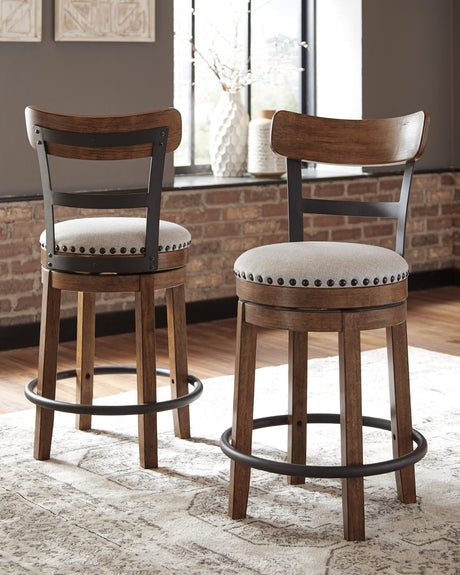 Valebeck - Full Back Swivel Stool - view 7