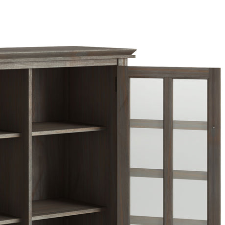 Artisan - Handcrafted Medium Storage Cabinet by Simpli-Home | Bel Furniture