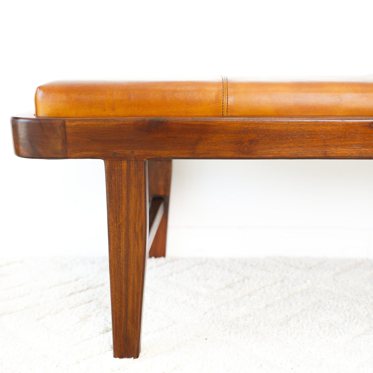 Maddox - Bench - Rustic / Tan by Ashcroft Furniture | Bel Furniture