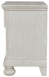 Robbinsdale - Antique White - One Drawer Night Stand by Signature Design by Ashley® | Bel Furniture