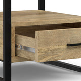 Riverside - Bedside Table - Natural by Simpli-Home | Bel Furniture