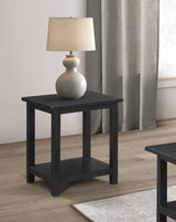 Payne - Wood End Table with Shelf by Coaster Fine Furniture | Bel Furniture