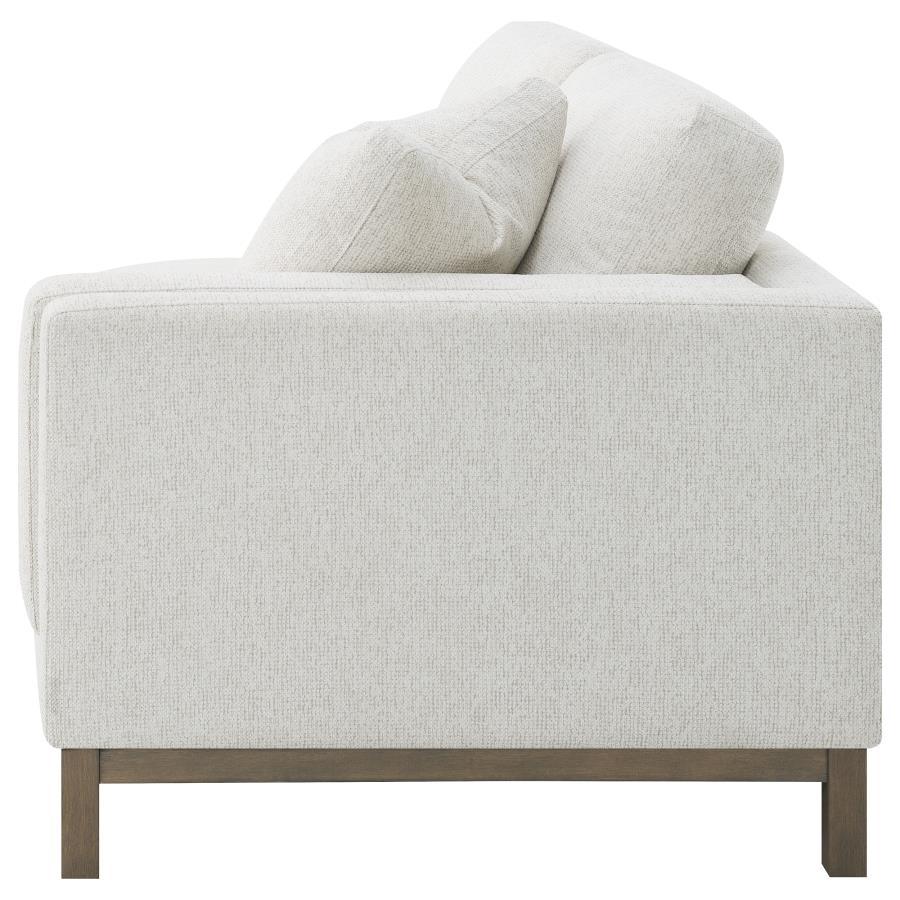 Geneva - Boucle Upholstered Sectional Chaise Sofa - Sand by Coaster Fine Furniture | Bel Furniture