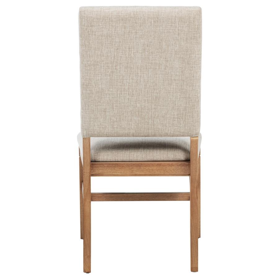 Middleton - Upholstered Dining Side Chair Beige (Set of 2) - Natural by Coaster Fine Furniture | Bel Furniture