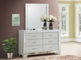 Madison - Dresser - Silver Champagne by Glory Furniture | Bel Furniture