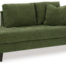 Bixler - RAF Corner Chaise Green by Signature Design by Ashley® | Bel Furniture