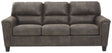 Navi - Stationary Sofa Dark Gray by Signature Design by Ashley® | Bel Furniture