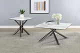 Carvell - Square Sintered Stone Table by Coaster Fine Furniture | Bel Furniture