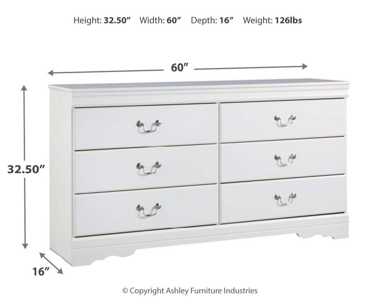 Anarasia - Dresser, Mirror by Signature Design by Ashley® | Bel Furniture