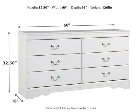 Anarasia - Dresser, Mirror by Signature Design by Ashley® | Bel Furniture