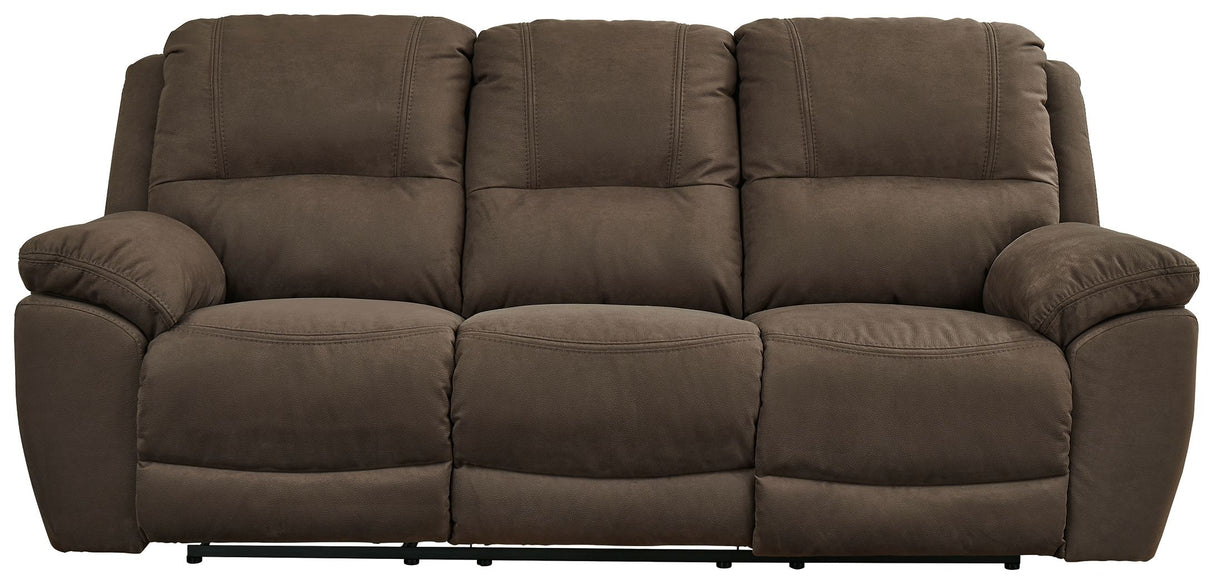 Next-gen - Reclining Sofa Dark Brown Manual Reclining by Signature Design by Ashley® | Bel Furniture