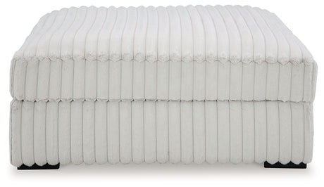 Stupendous - Alloy - Oversized Accent Ottoman by Signature Design by Ashley® | Bel Furniture